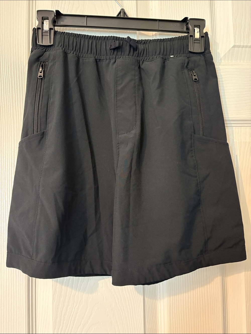 Abercrombie & Fitch Black Active Drawstring Kids Shorts